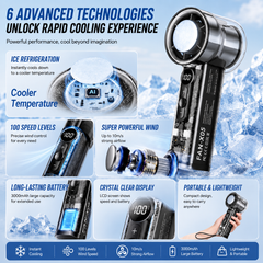 Ice Compression Portable Mini Fan