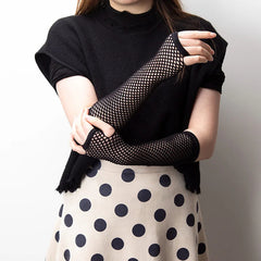 Fishnet Gloves