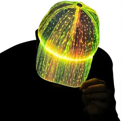 Optic Fibre LED Cap