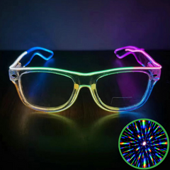 Extreme LED Diffraction Glasses