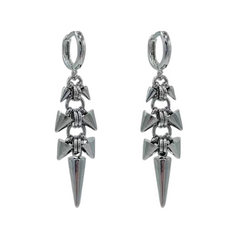 Silver Shadow Earrings