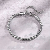 Chunky Snake Bracelet (Stainless Steel)