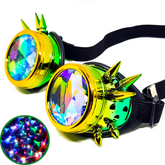 Straya Steampunk Kaleidoscope Goggles