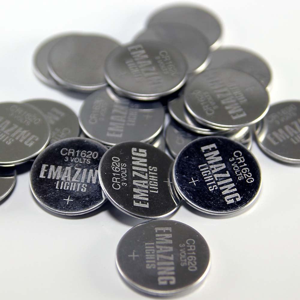 CR1620 Batteries 100 Pack Euphorium Store