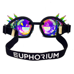 Psychedelic Steampunk Kaleidoscope Goggles