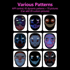 Cybernetic LED Mask (With App)