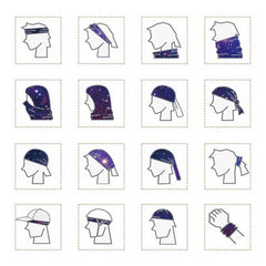 Skeleton Rave Bandana