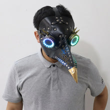 Load image into Gallery viewer, LUXE LED RGB Plague Mask