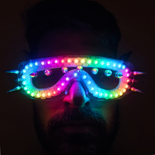 LUXE LED RGB Mechaniser Glasses