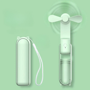 2-in-1 Portable Handheld Mini Fan + Portable Charger