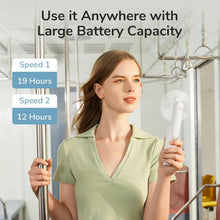Load image into Gallery viewer, 2-in-1 Portable Handheld Mini Fan + Portable Charger