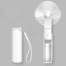 Load image into Gallery viewer, 2-in-1 Portable Handheld Mini Fan + Portable Charger