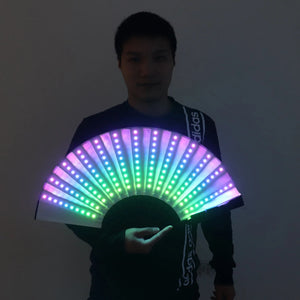 LUXE LED RGB Hand Fan