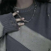 Load image into Gallery viewer, Barbed Wire Necklace