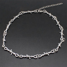 Load image into Gallery viewer, Barbed Wire Necklace