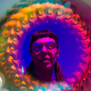 Bezelless Blackhole Kaleidoscope Glasses