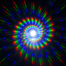 Load image into Gallery viewer, Clear Wayfarer Spiral Diffraction Glasses