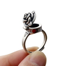 Load image into Gallery viewer, Adjustable Flower Bump Ring