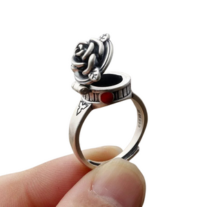 Adjustable Flower Bump Ring