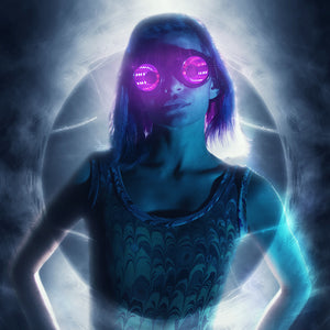 GloFX Pixel Pro Infinite Portal Goggles