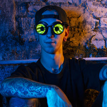 Load image into Gallery viewer, GloFX Pixel Pro Infinite Portal Goggles