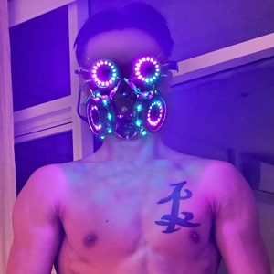 LED Hellion Goggles & Mask Set