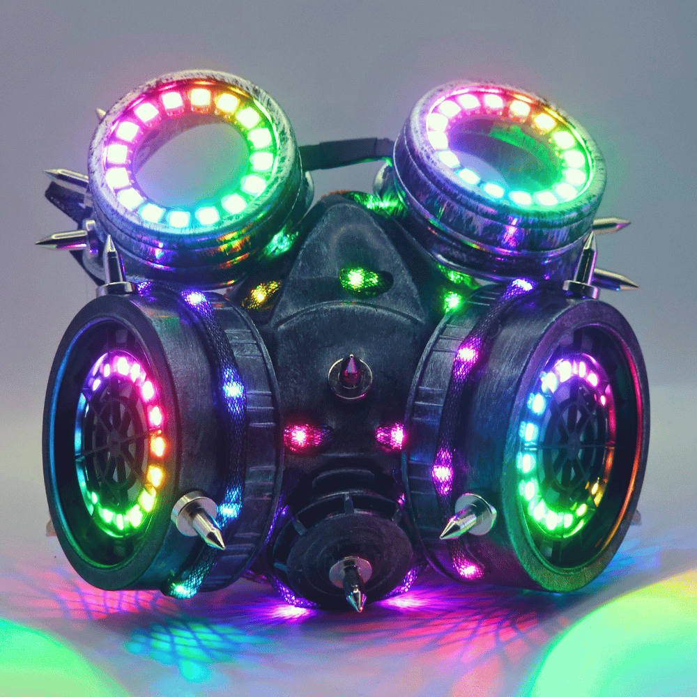 led goggles mask Hellion LED Goggles & Mask Set (Performer Grade)