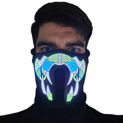 Venator LED Mask (Sound Activated)