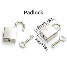Load image into Gallery viewer, Padlock Necklace