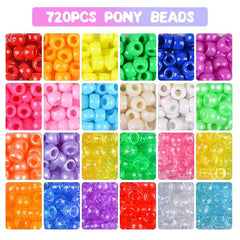 Pony Beads Kandi Set (1740pcs)