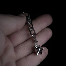 Load image into Gallery viewer, Silver Chainmace Earrings