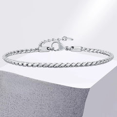 Snake Chain Necklace & Bracelet Set