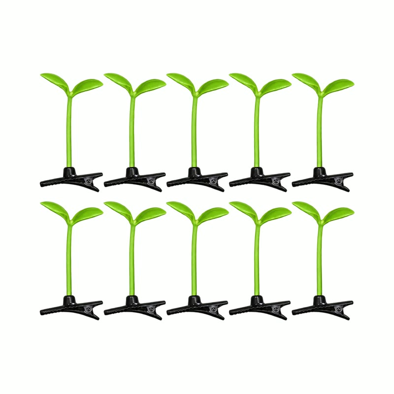 Sprout Hair Clips (10 Pack) | product on white background