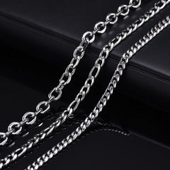 Unholy Trinity Bracelet Set (Stainless Steel)