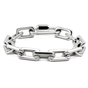 Sterling Silver Industrial Bracelet