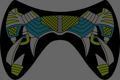 Venator LED Mask (Sound Activated)