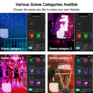 Smart Galaxy Projector (App Controlled, Music Mode & Voice Control)