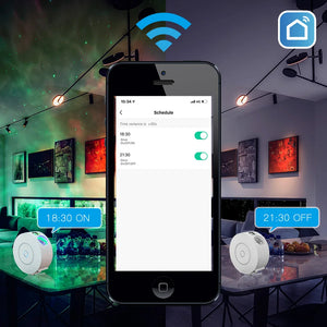 Smart Galaxy Projector (App Controlled, Music Mode & Voice Control)