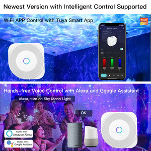 Smart Galaxy Projector (App Controlled, Music Mode & Voice Control)