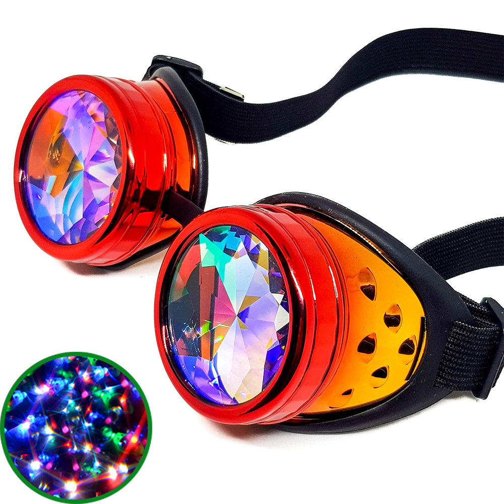 Molten Kaleidoscope Goggles V2