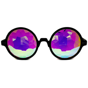 Black Kaleidoscope Glasses