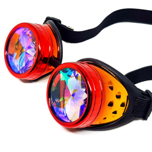 Molten Kaleidoscope Goggles V2