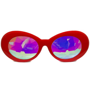 Red Clout Kaleidoscope Glasses