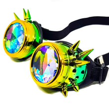 Load image into Gallery viewer, Straya Steampunk Kaleidoscope Goggles V2