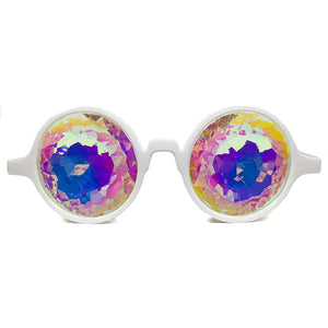 White Ultimate Kaleidoscope Glasses