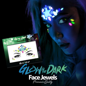 Glow In The Dark Princess Face Gems