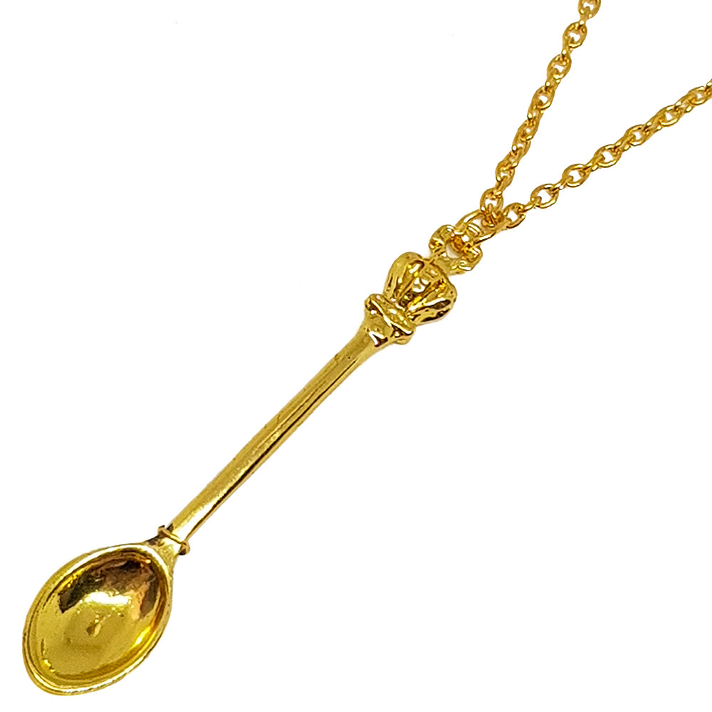 Snuff Spoon Necklace (Gold) – THE-ECHELON