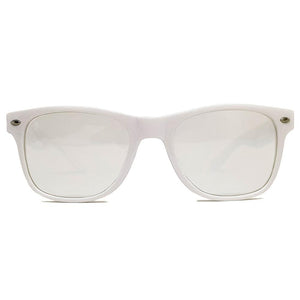 White Wayfarer Diffraction Glasses