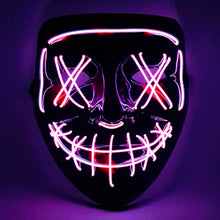 Load image into Gallery viewer, Purple LED Purge Mask