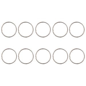 Silver Hair Rings